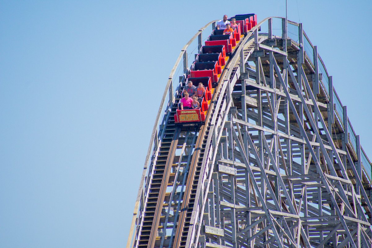 Wolverine Wildcat @miadventure #AmazingLooksLike #RideWithACE #Rollercoaster #MichigansAdventure #WolverineWildcat