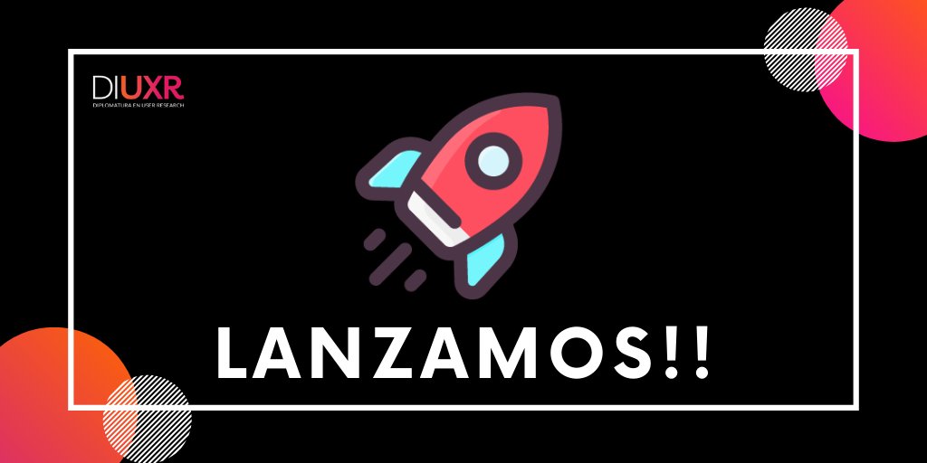 Por fin llegó el día! 
En unas horas comenzamos la #DIUXR… Nos vemos en clase :)