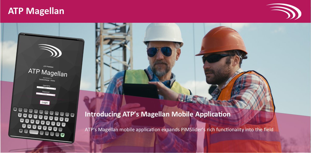 ATPpimslider's tweet photo. Find out how ATP's Magellan mobile application expands PiMSlider’s rich functionality into the field. To read more visit https://t.co/PMxXPMWsJ1

#pipelineintegrity #oilandgas #pimslider #pipelineintegritymanagement #assetmanagement #managingpipelines https://t.co/1feSAQUbs0