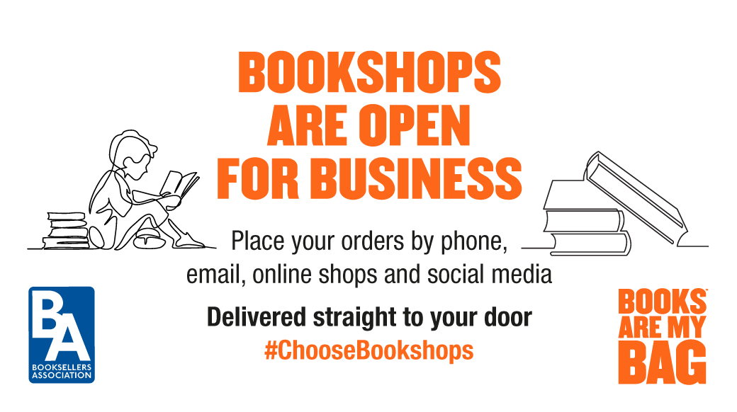 Bookshops are still working hard, delivering books, offering recommendations and providing a sense of community to readers.❤️

Stock up on some new great reads. Order from your local bookshop: bitly.com/bookshopsearch

#ChooseBookshops
