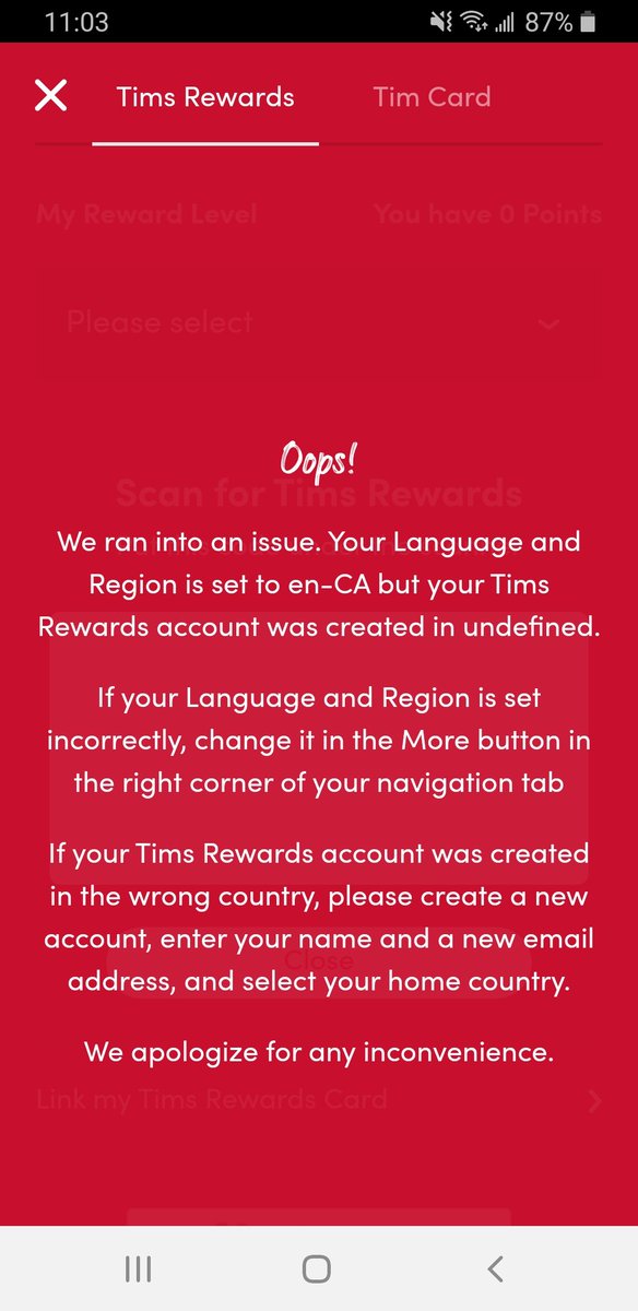 giovannavitone's tweet photo. Wtf... its always been en-can so I guess there goes my 100 points? @TimHortons Fix your shit https://t.co/0rVWDY3CJ7