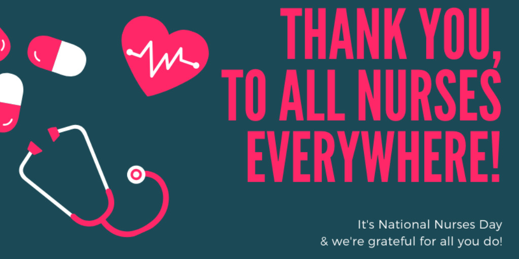 cityofmborotn's tweet photo. We join a grateful nation in simply saying thank you! #NationalNursesDay https://t.co/j3ttkEFXFT