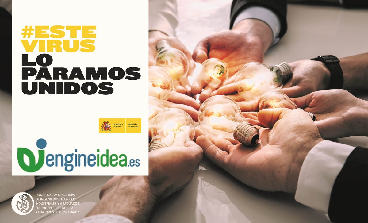 UAITIE's tweet photo. ¡Conoce algunas de las soluciones 💡 de nuestros ingenieros para la crisis del COVID19!

✅ En #engineidea estamos desarrollando soluciones #COVID19
💡 https://t.co/H4eap8AHGb
🆘¡Únete a la lucha! https://t.co/Bel4qM50Z1

#EsteVirusLoParamosUnidos #QuedateEnCasa https://t.co/l8gsNonvap