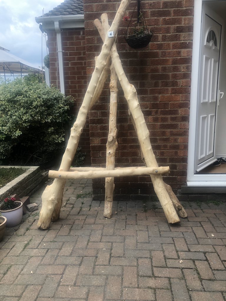 gemmadeane3's tweet photo. @DeltaWybersWood so Thomas has helped his dad to make a swing frame from wood for his baby brother. Well done Thomas Elijah loves his new swing. https://t.co/Cb8pn0vk7g