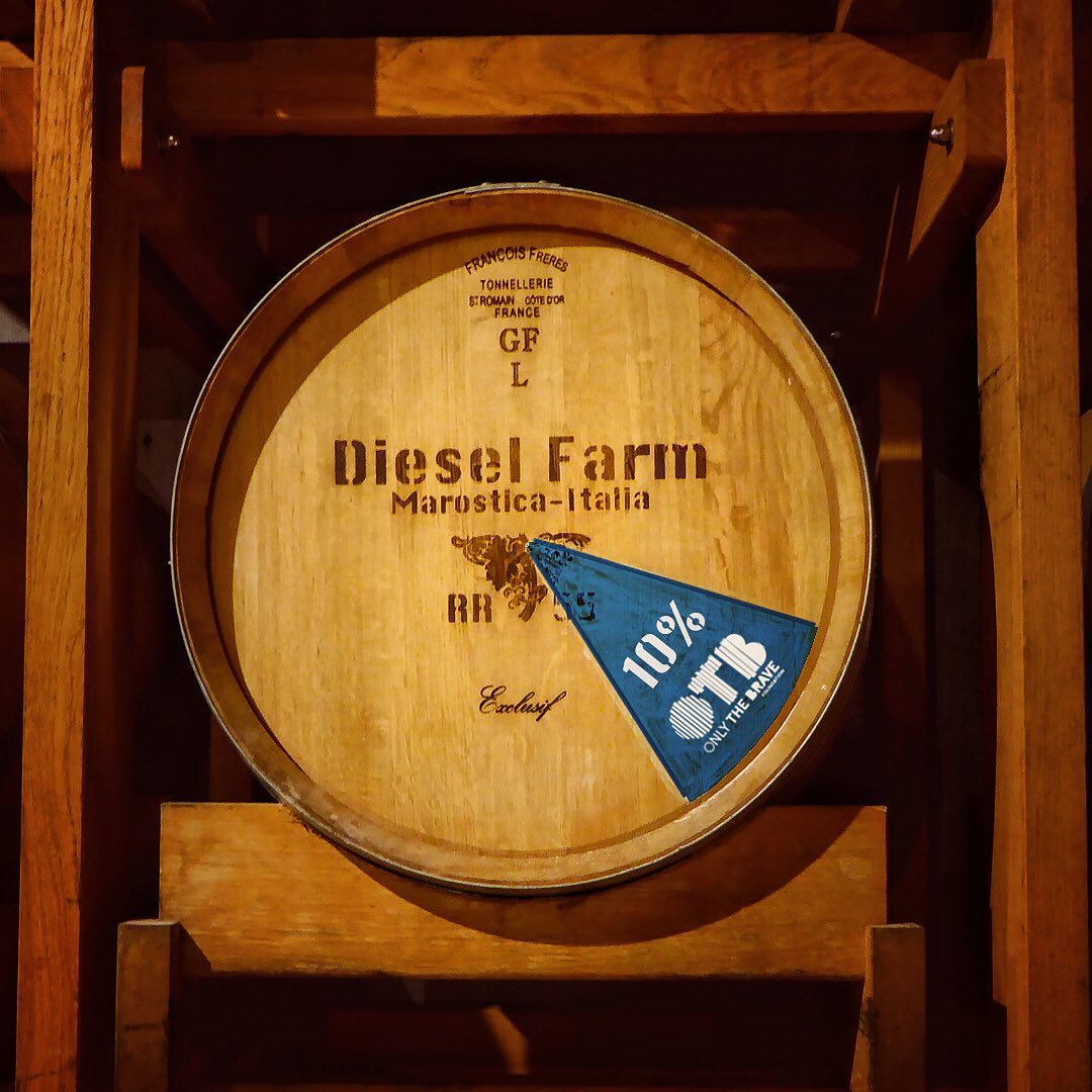 Fino a fine maggio, #DieselFarm donerà il valore corrispondente al 10% di ogni ordine in beneficenza a noi di
#OTBFoundation  
✌️👏🙌
Grazie Diesel Farm
&amp; <a href="/SkipQ_app/">SkipQ</a>
