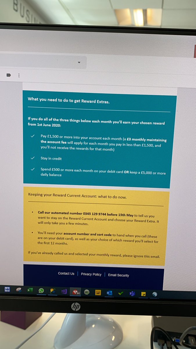 ateetkoomar's tweet photo. @HalifaxBank the phone number on your changes to reward current account is not working. https://t.co/6DyooGofNa