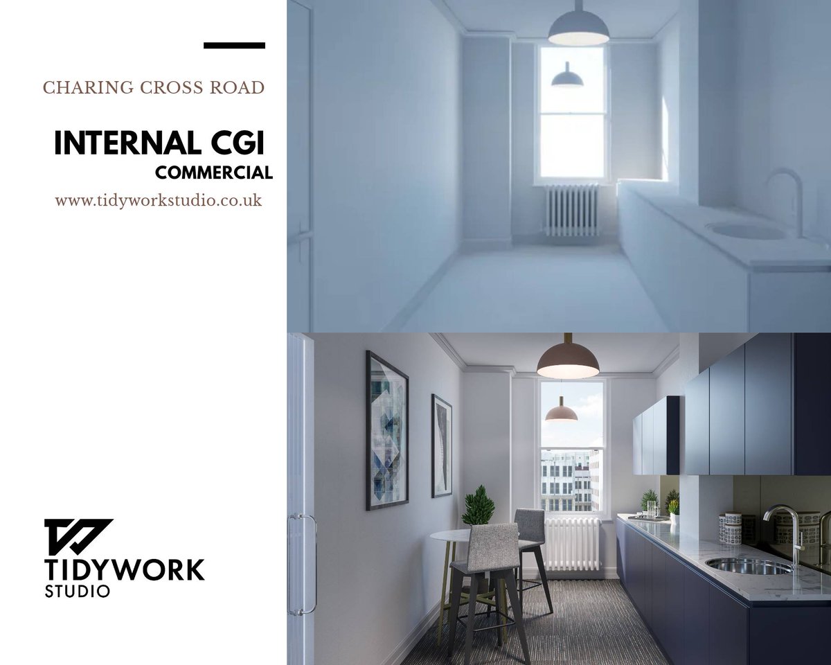 TidyWorkStudio's tweet photo. Tea anyone?
This TeaPoint CGI made up 1/4 of our CGI package for a commercial premises on Charing Cross Rd.
#cgi #render #cgi #archviz #3dsmax #3ds #photoreal #spring #property #propertymarketing #creative #creativestudio #architecture #studio #tidyworkstudio https://t.co/AuUn835j94