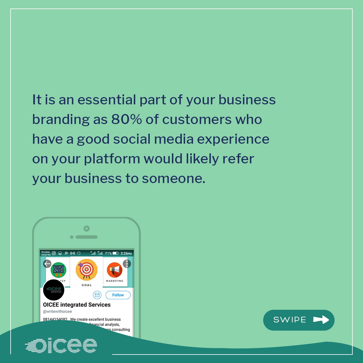 writewithoicee's tweet photo. Digital is the new marketing strategy

#COVID19 #businessplan #businessproposal #OICEE https://t.co/IpSpNcT029