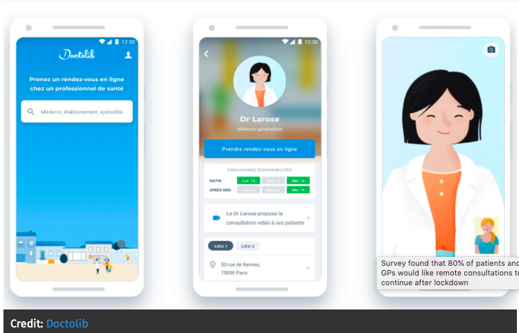 #télémédecine <a href="/doctolib/">Doctolib</a> fait partie des 3 plateformes de #téléconsultation les plus utilisées au monde 
#esante #hcsmeufr via <a href="/MobiHealthNews/">MobiHealthNews</a> 👉bit.ly/3fskzks