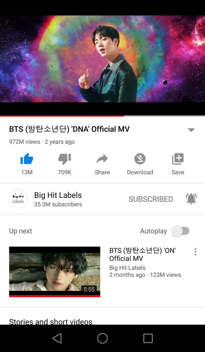 BTSV_BD's tweet photo. DNA #StreamSingularityMV https://t.co/6SoqusYnRC