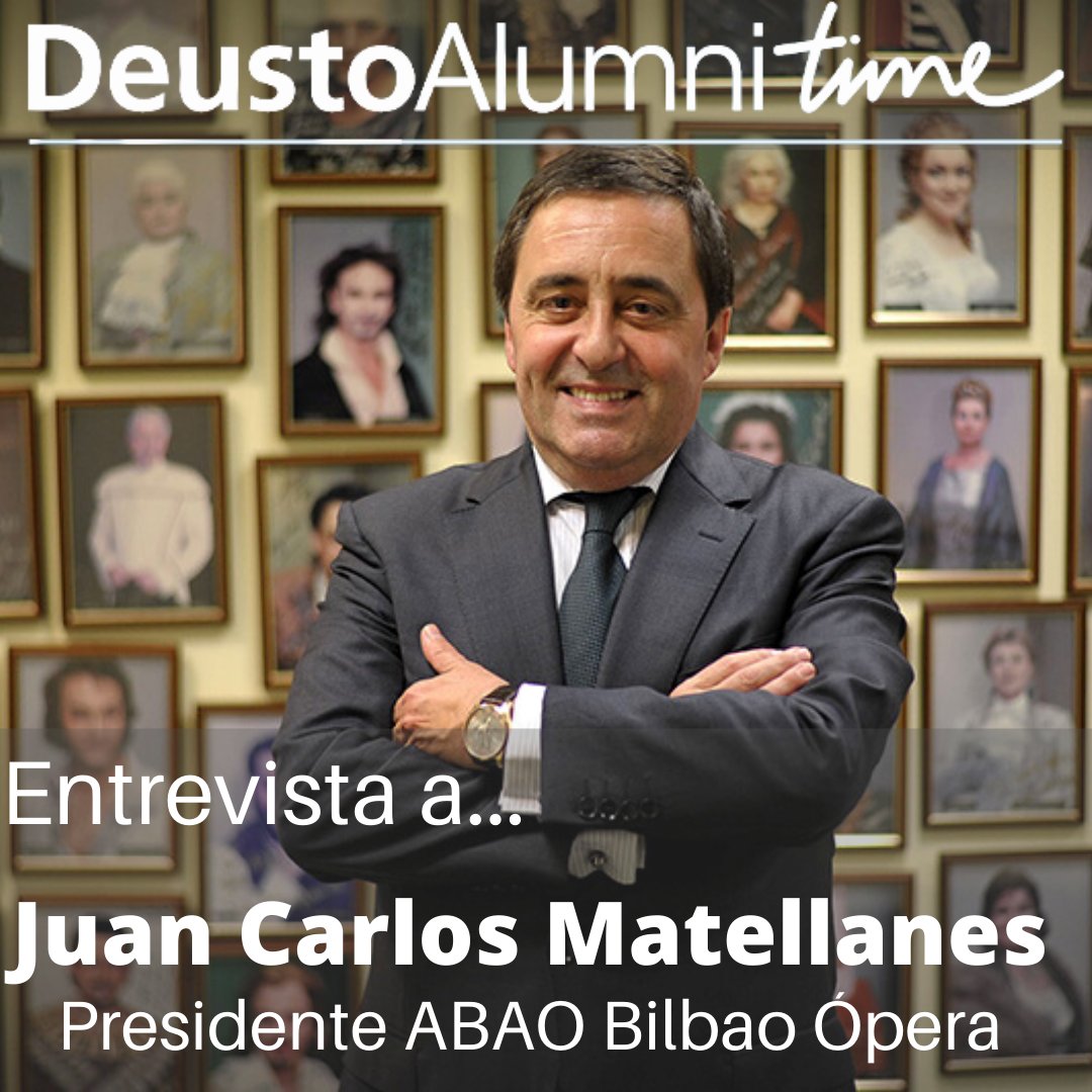 Entrevista en #DeustoAlumniTIME a Juan Carlos Matellanes, Alumni y Presidente de @ABAOBilbaoOpera, previa al estado de alarma.

Lee la entrevista👉 alumnitime.deusto.es/2020/04/07/jua…

Si tú también quieres ser Deusto Alumni👉alumni.deusto.es/s/registro?lan…

#ABAO #Ópera