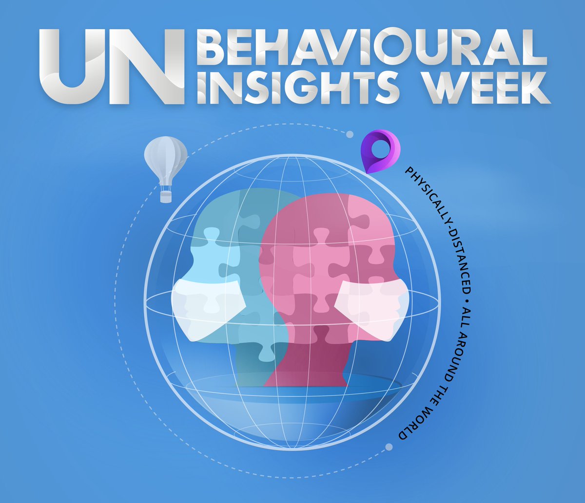 UN_Innovation's tweet photo. Looking forward to the 2nd event of our #virtual #UNBIWeek and learning how @UN Entities are leveraging #BehaviouralInsights in their response to #COVID19!

Thanks to @UNICEF, @UNDPAccLabs and @ilo for sharing their #BI experiences! 👏

Find out more at ▶️https://t.co/zb5O6CMYFW https://t.co/njjPR2o7BO