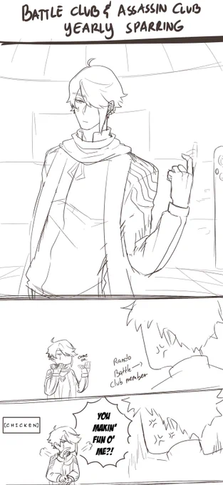 Aphelios' way of taunting hotheaded battle club members 