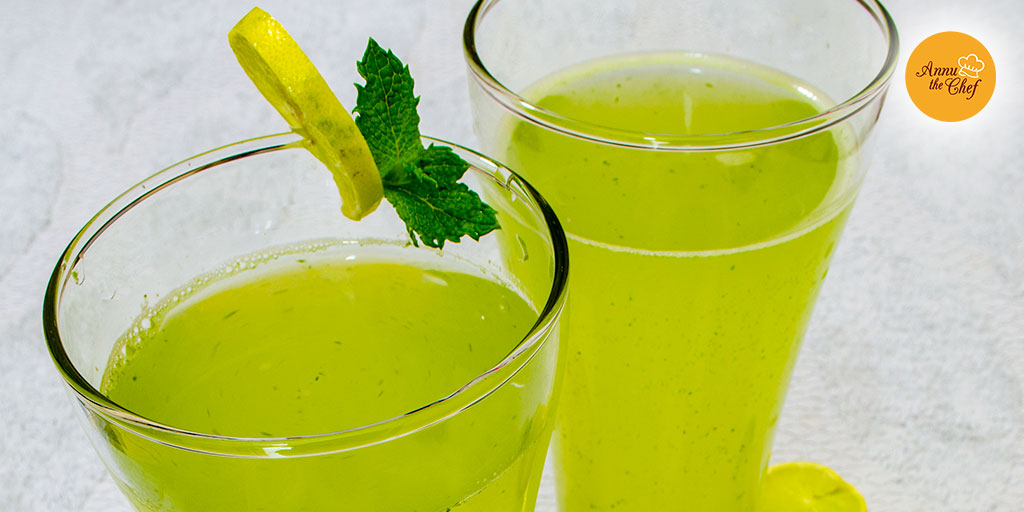 AnnuTheChef's tweet photo. Beat the sweltering heat. Have this refreshingly cold Lemon Mint Juice. Watch the recipe now! https://t.co/7GVIdG1D0g

#lemonjuice #lemonjuicerecipe #iftarrecipes #iftardrink #healthydrinks #healthydrinkrecipe #refreshingsummerdrinks #refreshingdrink #refreshingiftardrink https://t.co/9UtEfQB0D4