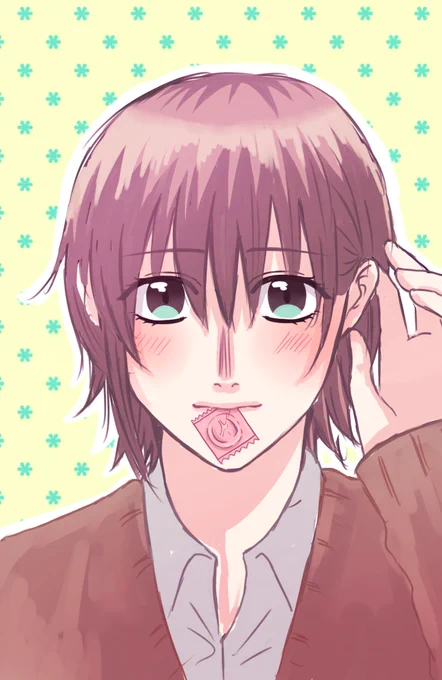 #ゴムの日なのでうちの子にゴム咥えさせる

音無 歌くん 