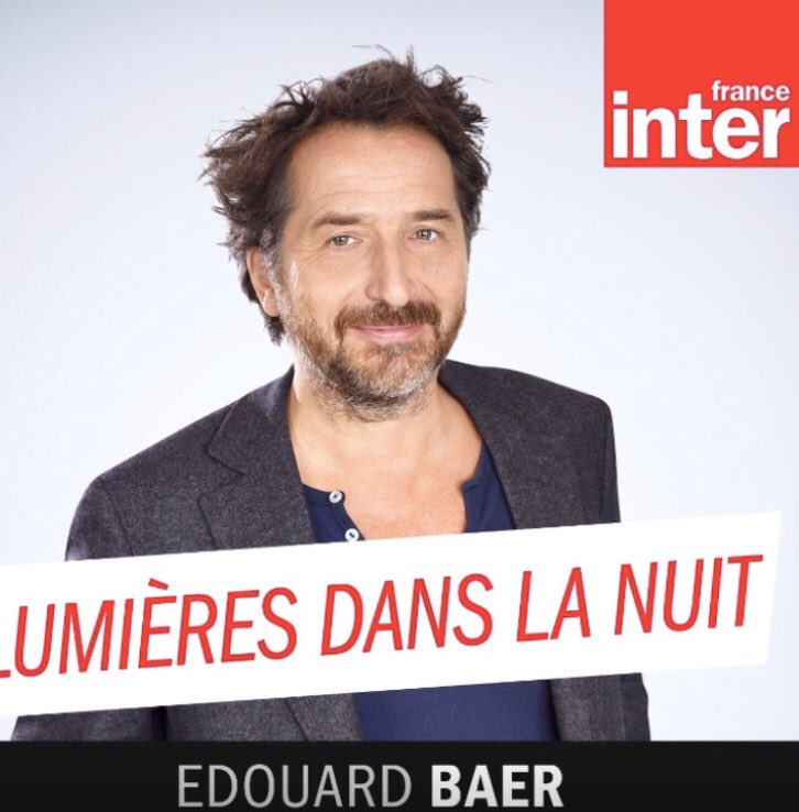 LaurenceBloch's tweet photo. Lundi prochain, le 1er jour du déconfinement, la bonne nouvelle c’est le retour d’@EdouardBaer sur @franceinter avec ses #LumieresdanslaNuit 
du lundi au jeudi de 22H à 23H !!!!
Un Rendez vous consolatoire et jubilatoire !!!!!!!
Yes!!!! https://t.co/hozr7aosf1
