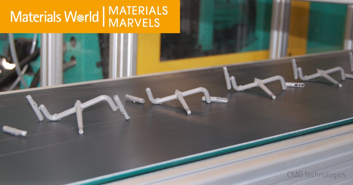 materialsworld's tweet photo. Idha Valeur takes a closer look at what metal injection moulding has to offer and the shape of things to come in this month's #MaterialMarvels. Read here: https://t.co/gGR3oyCRD4
@CMGTechnologies @SheffUniEng @the_MTC_org @Covvi
#MIM #Manufacturing #Metallurgy #Biomedical https://t.co/NMs0vVwNiI