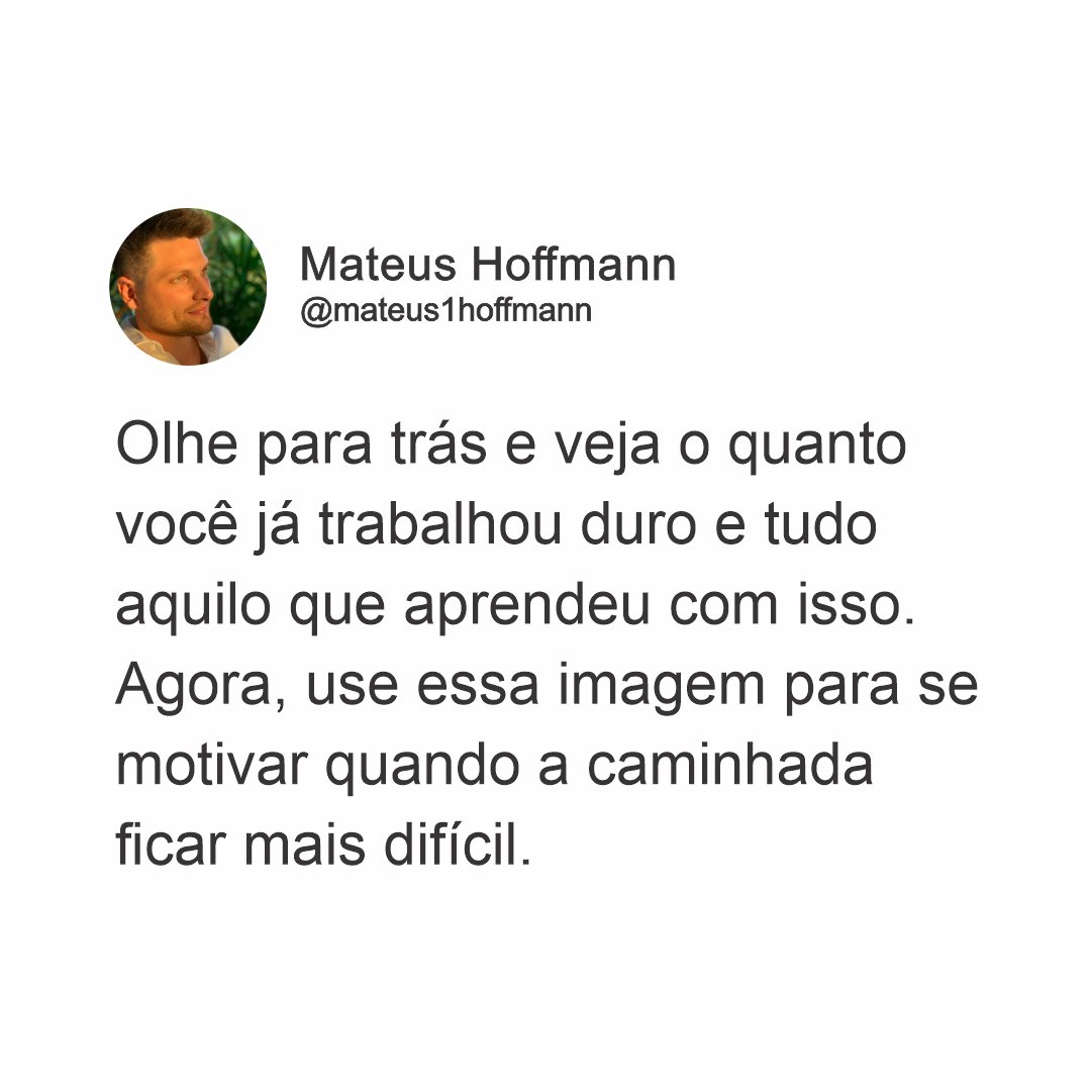 mateus1hoffmann's tweet photo. Não é fácil para ninguém. Suas batalhas e conquistas são somente suas. Utilize com inteligência.

#qualidadedevida #saudemental #espiritualidade #gratidao #sucessoprofissional #saudefinanceira #relacionamentofamiliar https://t.co/f0bwezdcVH