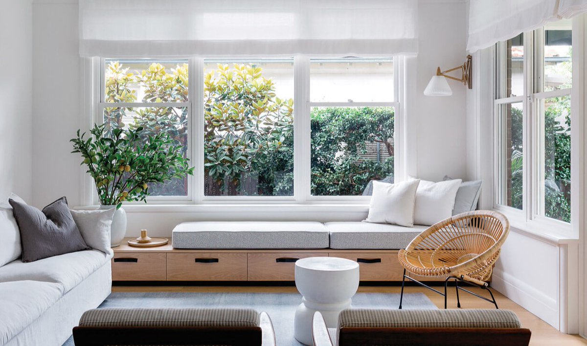 If you are trying to cool a room, keep windows and blinds shut during the hottest part of the day to minimize the amount of light let into the space.
-
📷arent&amp;pyke
