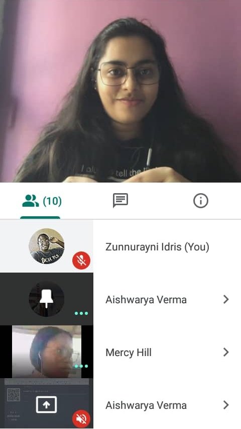 Nurain_Dev's tweet photo. Its was awesome Meeting @hashtagcharu and @verma_aish 🤗 #GoogleCrowdsource @csbygoogle @Zahra_Idi . we do more🤗 https://t.co/sLUa4tPSXI