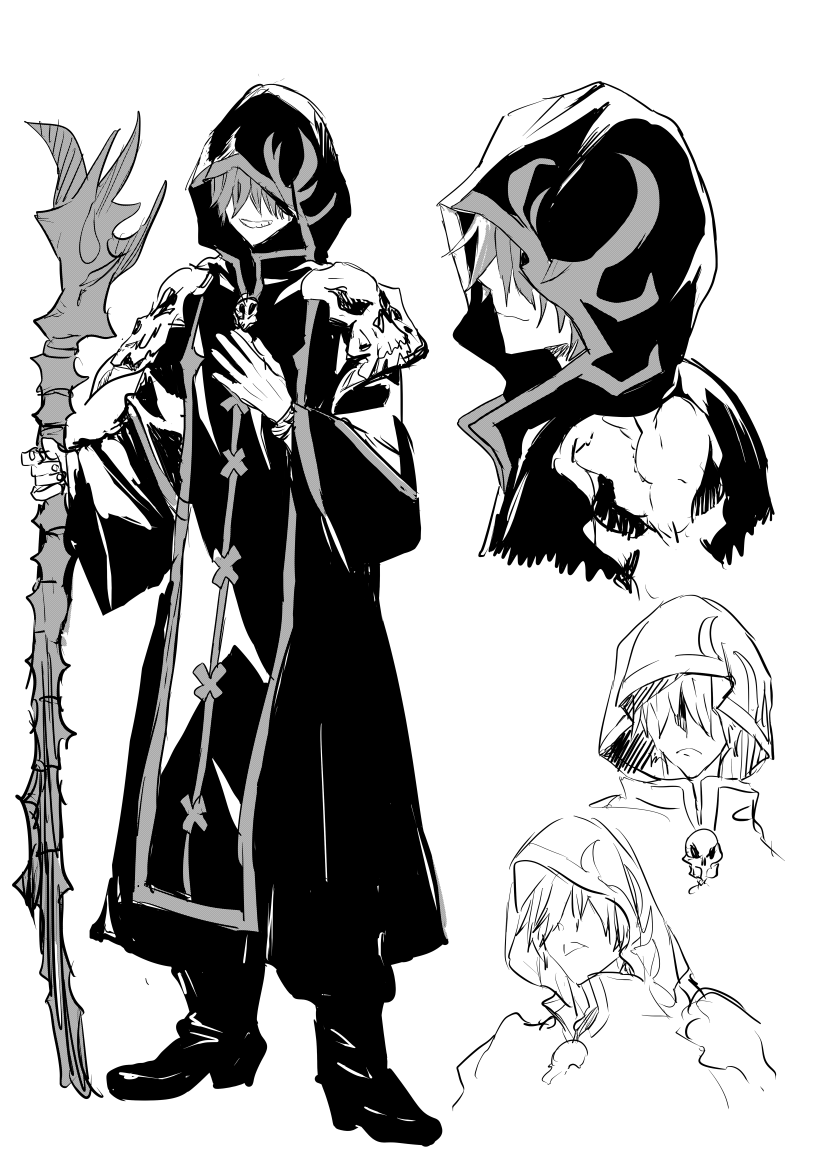 いのうえひなこ 9 24転剣aw 発売 転生したら剣でした スピンオフ漫画のキャラデザです 最後のオマケ編 死霊術士のジャンと 原作3巻に登場する可憐な双子 フルトとサティアです スピンオフ漫画での登場が確定していないので もはやただのファン