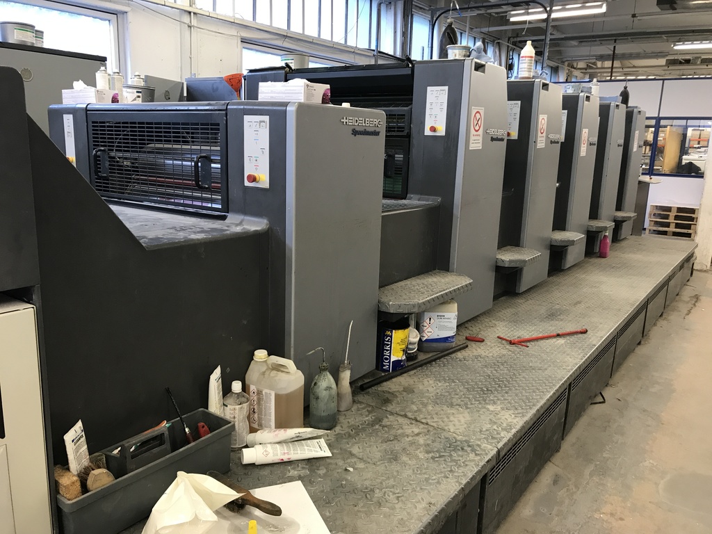 RemgoldLimited's tweet photo. 😍 For sale:-

2007 HEIDELBERG SPEEDMASTER SM74-5H+L
Size 52x74cm-5 COLOUR+DEDICATED COATER 

Full details contact sales@speedmalt.co.uk
Subject to remaining unsold
#heidelberg #printing #printingindustry #printingpress  #usedprintingmachine #print #engineers #sales #teamremgold https://t.co/8oEC39iHcI