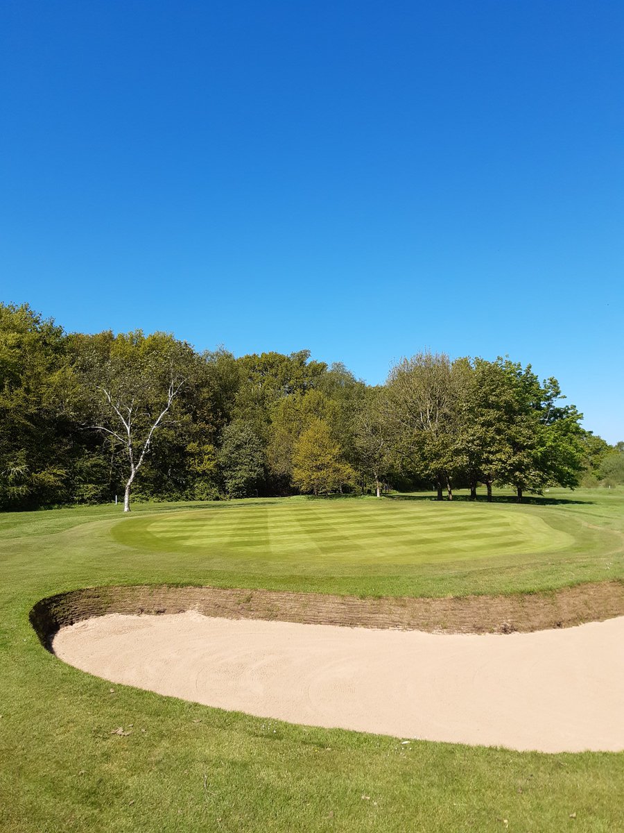 Nice dry cut on the greens this morning <a href="/GolfBarr/">Great Barr Golf Club</a> <a href="/TheToroCompany/">Toro</a>