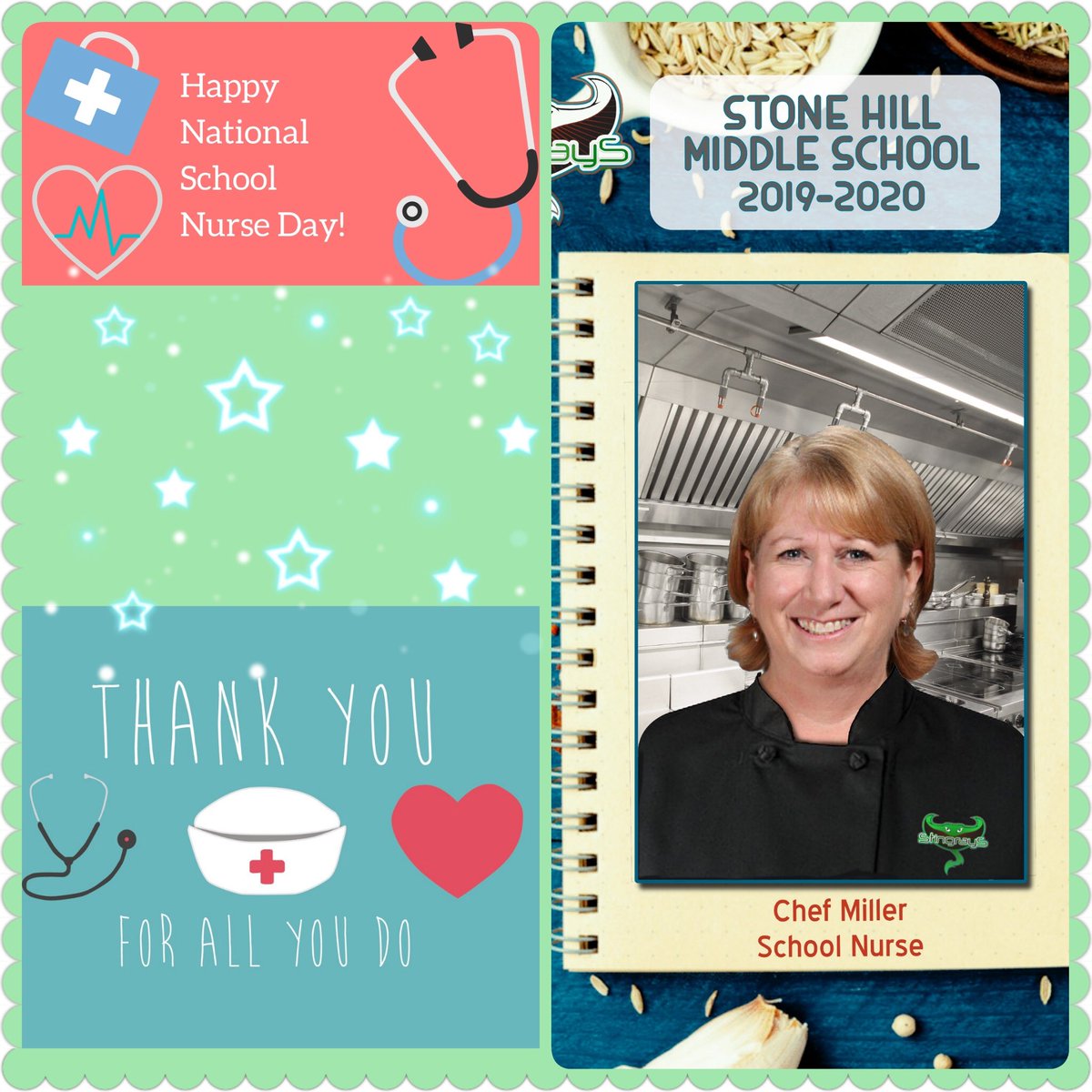 Happy National School Nurse Day <a href="/Carolfoxmiller/">Carol Miller</a>! Nurse Miller we appreciate everything you do for our school! @ShenaIBlcps <a href="/EdChiLCPS/">Ed Chi</a> <a href="/kanneclark/">Kathryn Clark</a>
