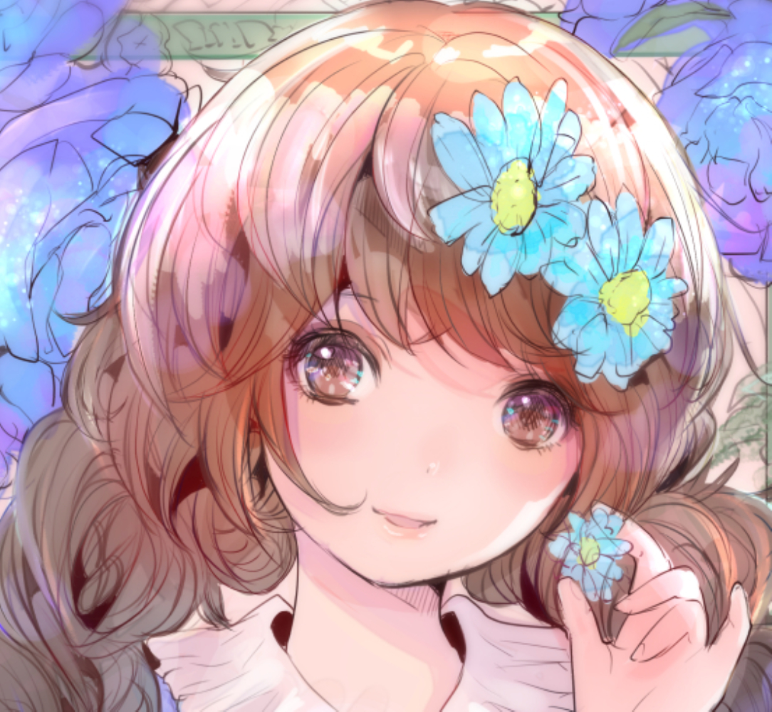 こもりひっき 幻想少女絵 三編み少女 絵を見てくださって本当にありがとうございます 夏の始まりの雰囲気で 三編みの女の子を描きました うちの子 Illustration イラスト基地 絵師の集い 芸術同盟 オリジナルイラスト 創作 一日一絵 Tlを花で