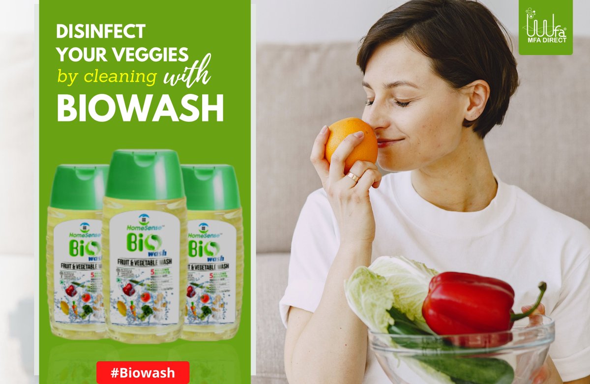 mfa_direct's tweet photo. Biowash helps in washing of harmful Germs &amp; Bacteria and make your vegetables &amp; fruits safer to consume.🍎🍅🍋
#MFADirect #Biowash #FruitWash #VegetableWash https://t.co/P9Ic9cEWES