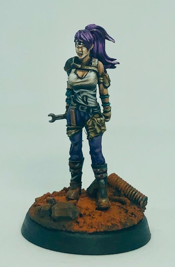 Habemus_Ludum's tweet photo. #pintoreshabemusludum 
Esta mutarda de un solo ojo me recuerda a alguien 
By Asavar 
@Punkapocalyptic #punka #Punkapocalyptic #mutardos #mutemos #miniaturepainting  #miniaturegaming #miniatures #Miniature #YoMeQuedoEnCasa  #YoPintoEnCasa https://t.co/KkxDOpGYtd