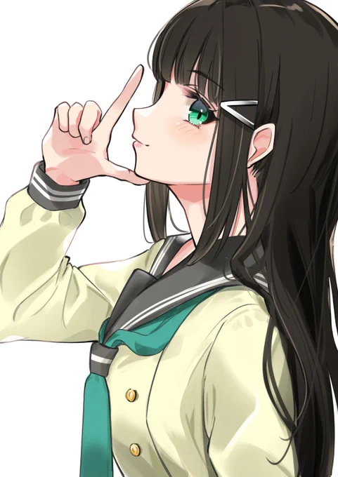 ダイヤちゃんの横顔 