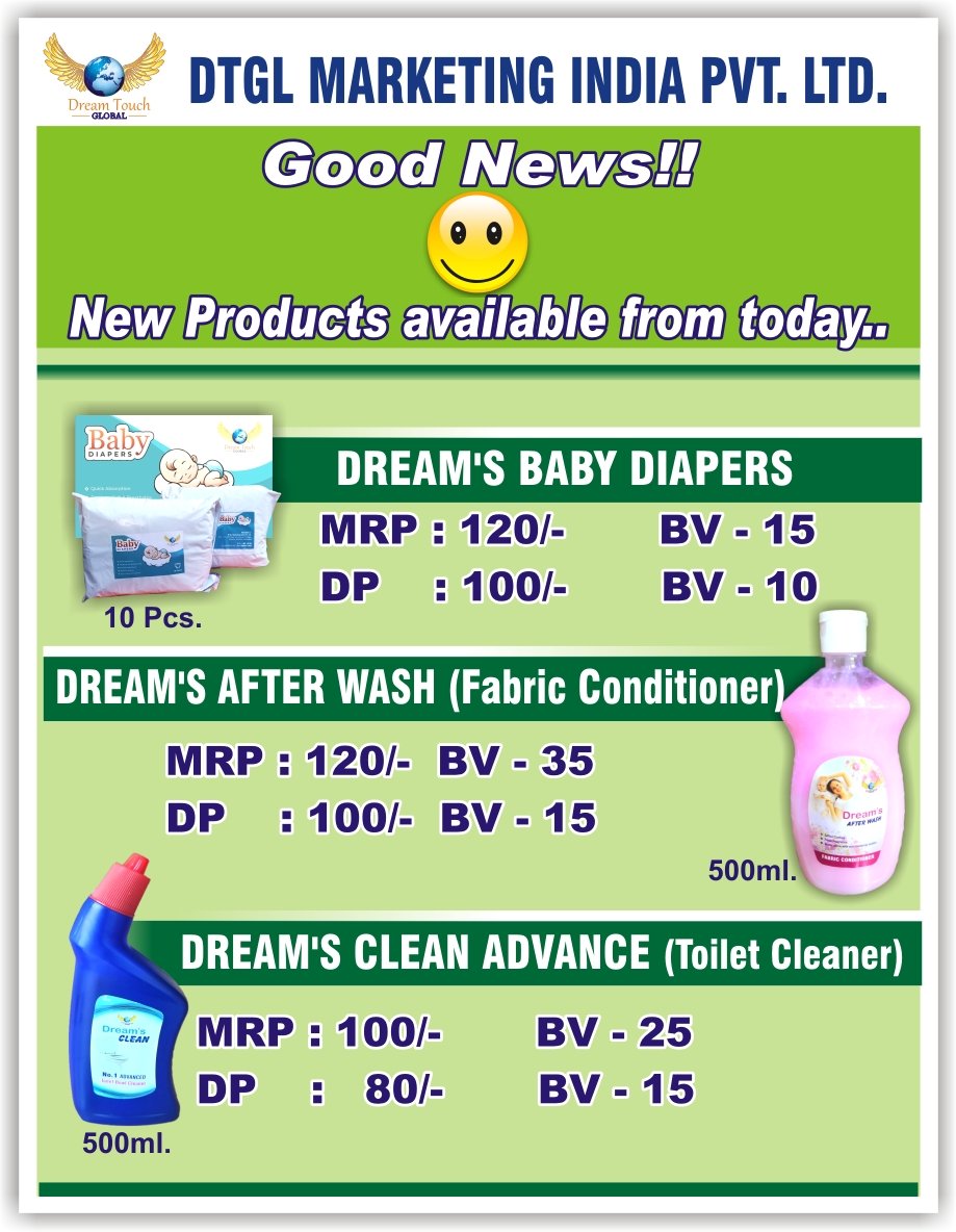 Ali786Hasen's tweet photo. Good News, DTGL Launched new FMCG Products,Baby DIAPER, Fabric Conditioner(After Wash), Toilet Clear, available from today, so, do order fast🚀⚡🏃, call us for more info, #8851358755 https://t.co/usxOzdtUOr