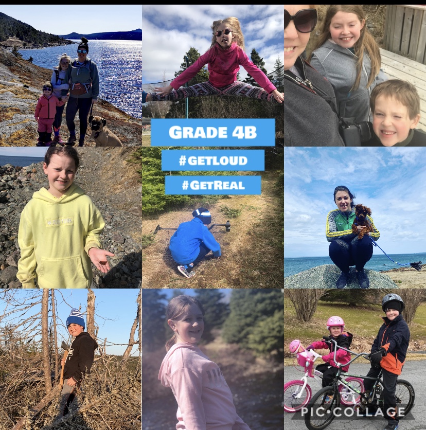 bridgetteabbott's tweet photo. Grade 4B likes to walk, run, hike, beach comb, bike ride, play, spend time with family, and metal detect! These students say #GetLoud and #GetReal.
#CMHW2020 
@HolyCrossElem https://t.co/6v8KISQc0w