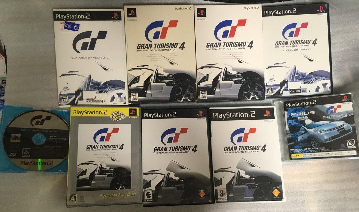PS2　GT4　グランツーリスモ４　韓国版