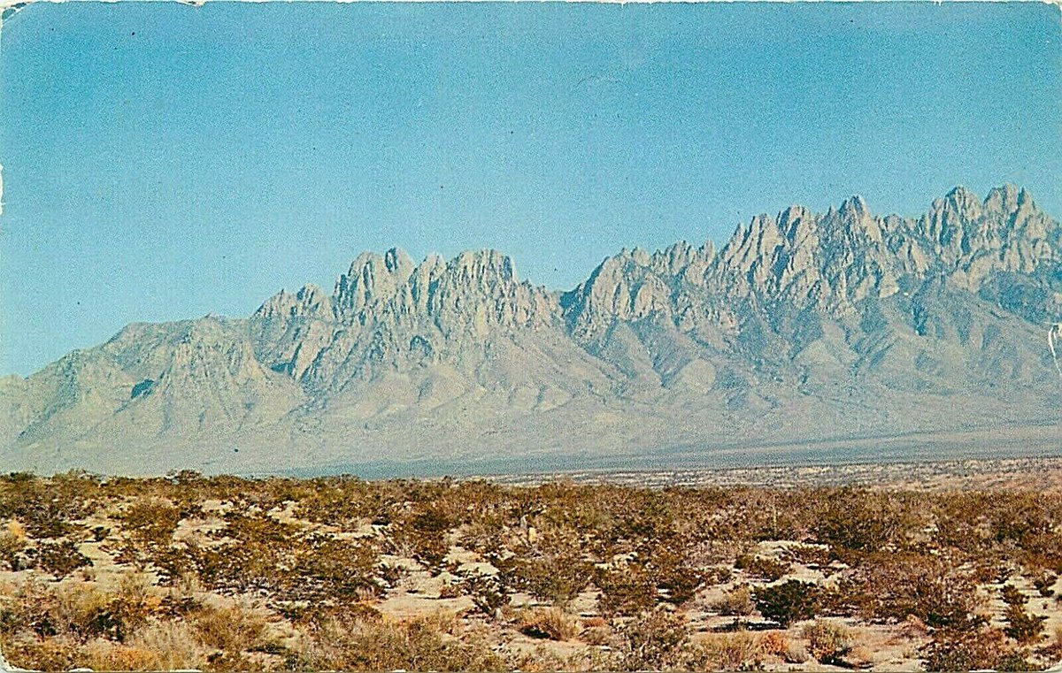 DesolateCards's tweet image. Organ Mountains, New Mexico.