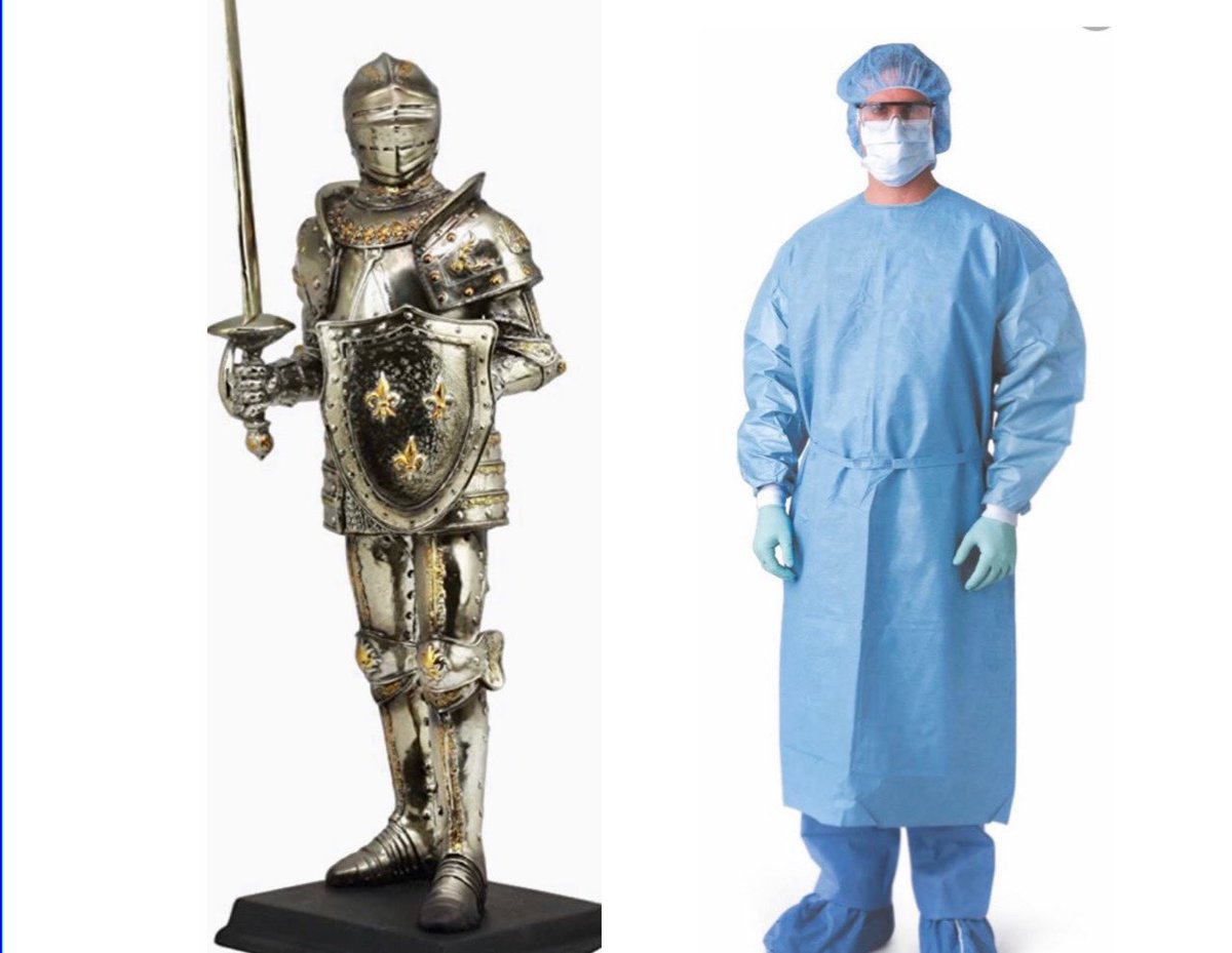 95210letsgo's tweet image. Now more than ever, nurses are our modern day knights in shining armor (aka #PPE) Happy #NursesDay2020 @AtriumHealth @LevineChildrens