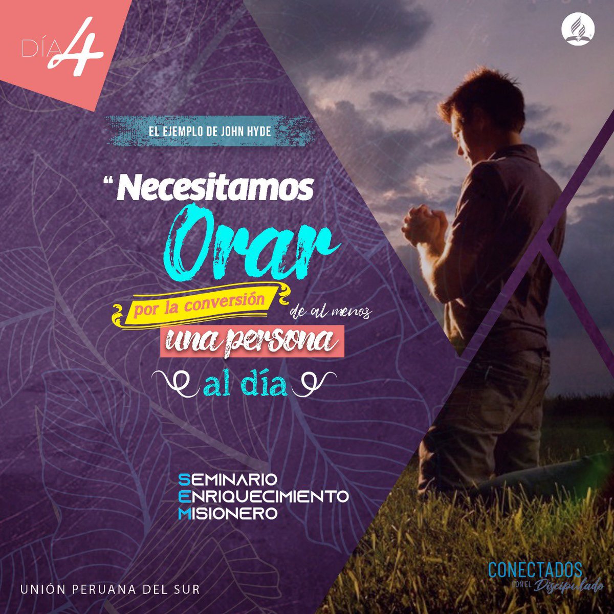 HeyssenCordero's tweet photo. #SEM2020

Día 4 - EL EJEMPLO DE JOHN HYDE

“La oración es un elemento vital en la tarea de ganar almas para Cristo. Y es que el evangelismo no es una obra humana, sino Divina”.

#Proyecto100
#DamasEnMisión
#EvangelismoKIDS

Vamos juntos y #CONECTADOS🔌 https://t.co/QBrn0olMtO