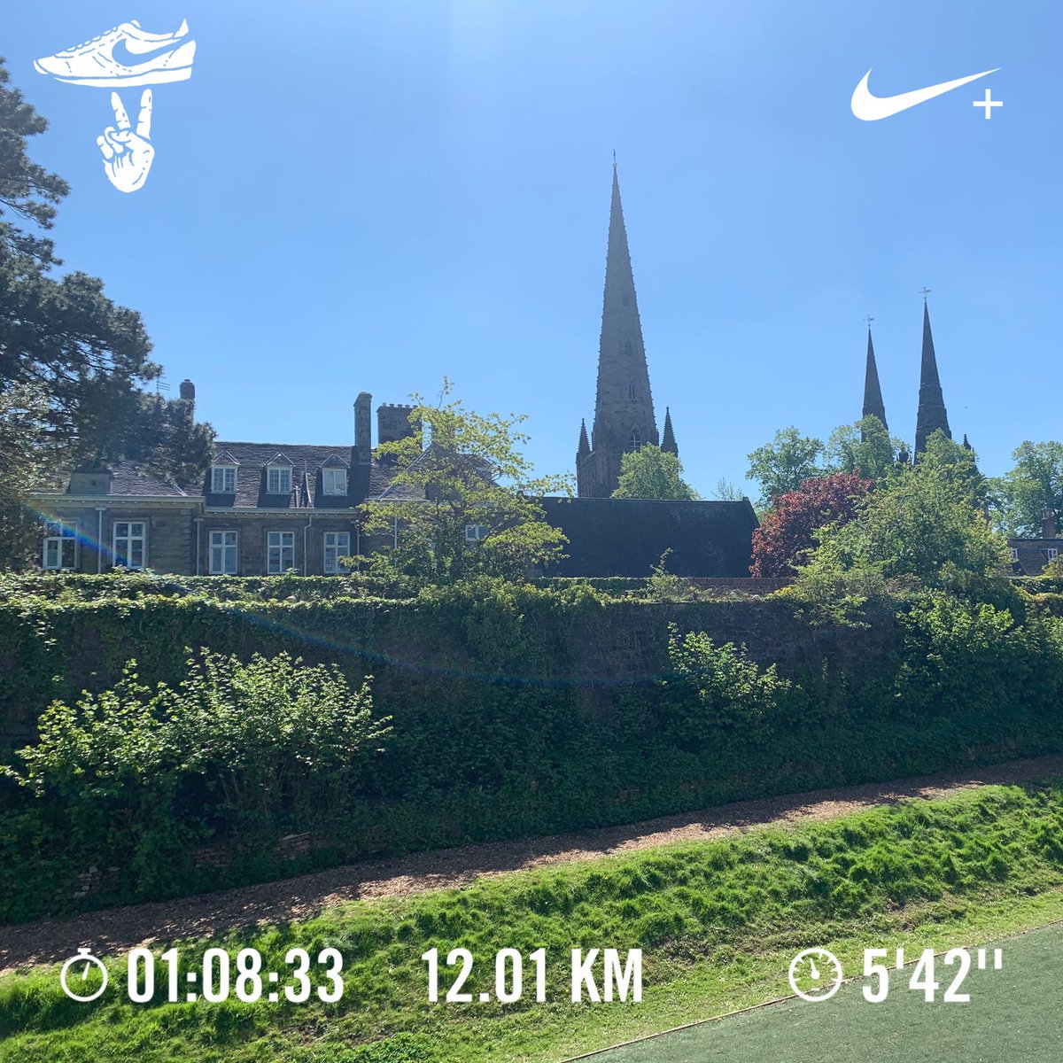 MowgliEvents's tweet photo. Lockdown workouts #Nike #NikeRunningClub #NRC #infinityreact #12km #Lichfield #eventprofsuk #keepfit #stayfocussed https://t.co/Lu2JHvfaBR