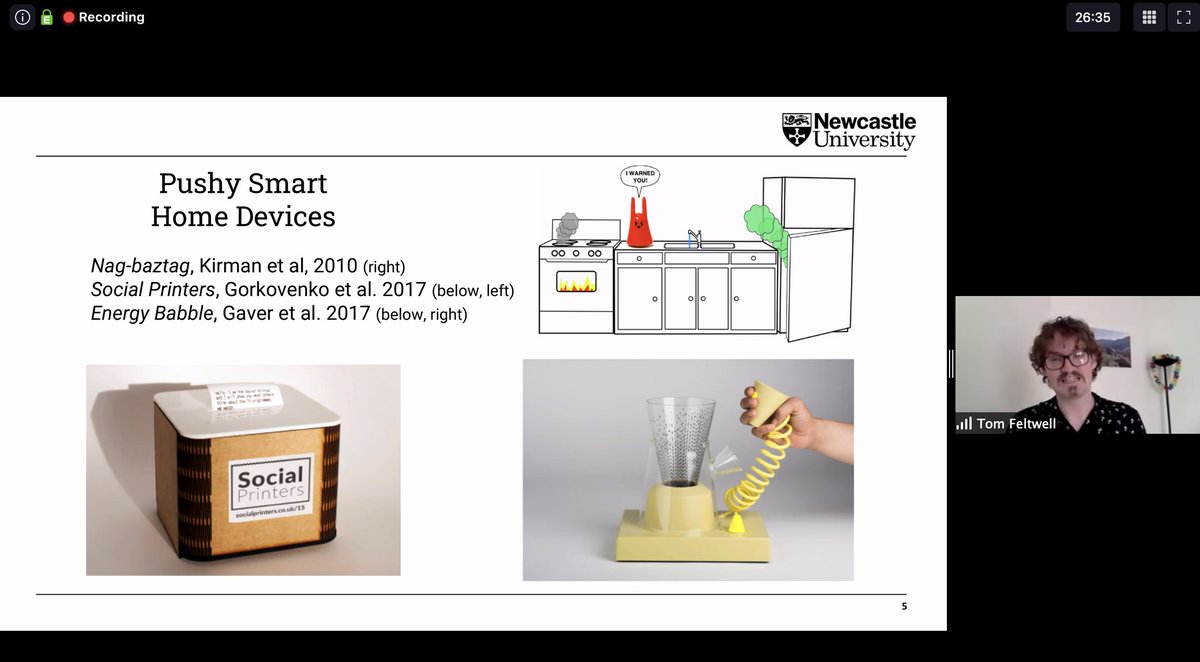 shaunlawson's tweet photo. .@tfeltwell currently doing his #chi2020 paper talk at today's @NORTHLabHCI public Zoom session. He is using his own podium, littered his living room with Hawaiian stuff and has a massive hangover https://t.co/sMGlRLCvIk https://t.co/h6krDtNNjR