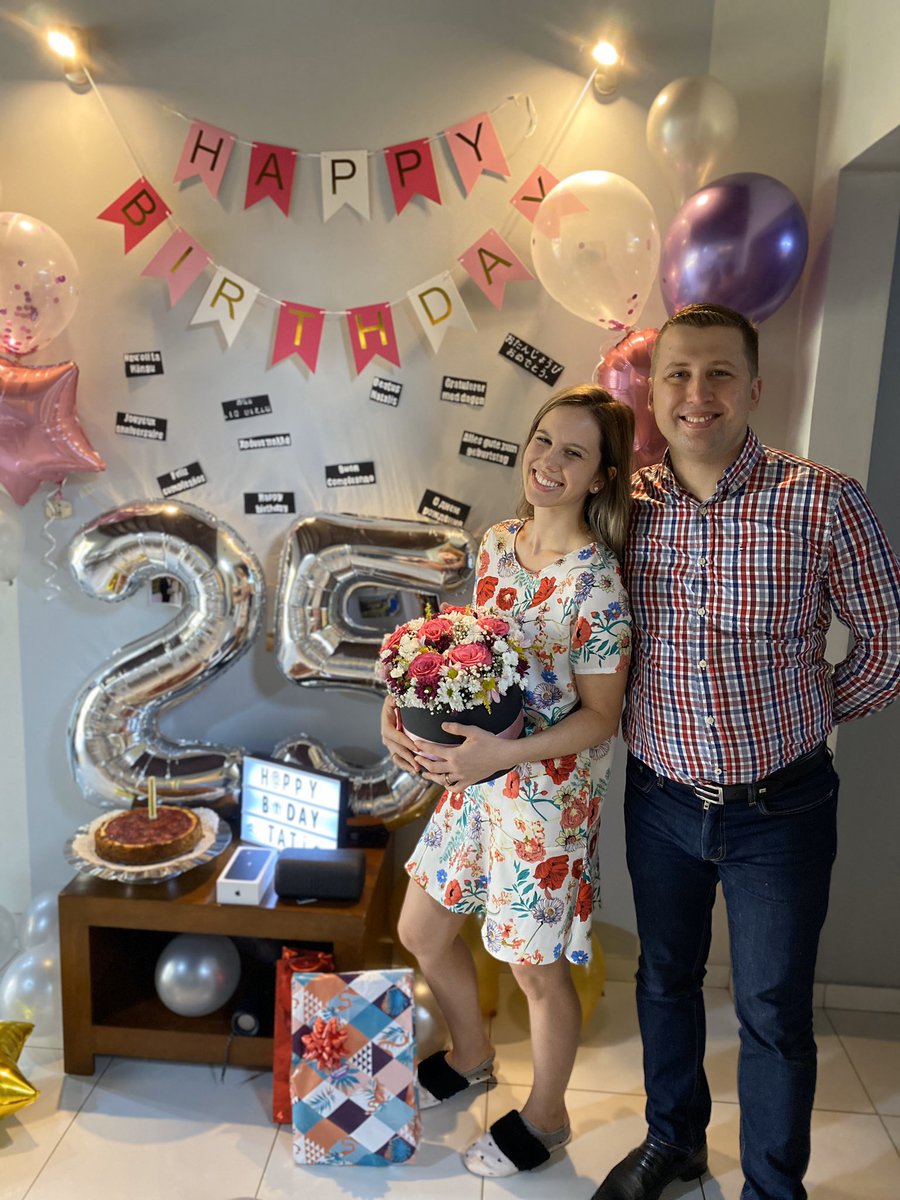 guillezub's tweet photo. Dice Proverios “el que halla Esposa, halla el bien” (18:22). Gracias a Dios por el cumpleaños de Tati y también felices primeros 100 Días Matrimonio Zub.. https://t.co/8GaAKF808n