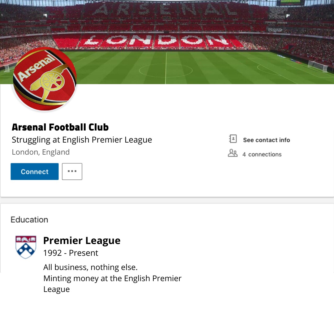 KreedaPanti's tweet image. If Football Clubs were Social Media sites...😏😂

#Sports #Football #Troll

#SocialMedia #Facebook #Instagram #Twitter #Memes #Meme #Whatsapp #WhatsappUniversity #Arsenal #Chelsea #ManchesterUnited #MUFC #LinkedIn #ManUtd #CFC #l4l #AFC #PremierLeague #f4f #MCFC #Spurs #EPL