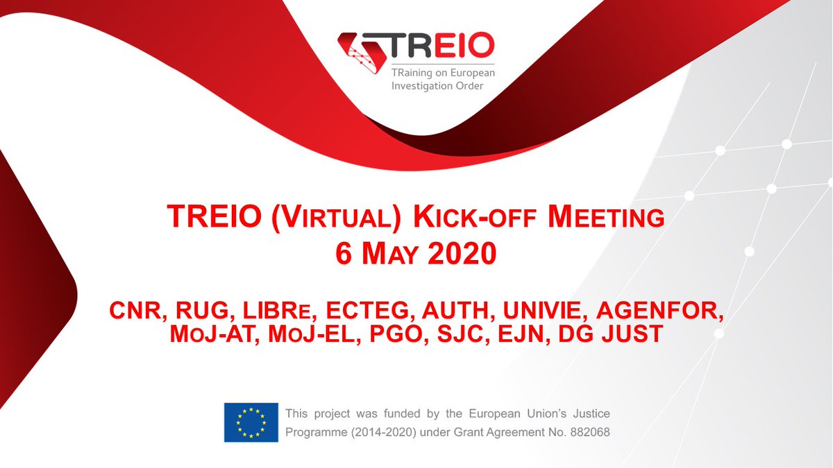 TREIO_EU's tweet photo. #TREIO virtual kick-off punched in the to-do list :) Valuable feedback, lots of questions to discuss! Thanks to CNR-IGSG @CNRIrpps @RugStep @LIBReFoundation @ecteg @Aristoteleio @idunivienna @agenfor MoJ-AT, MoJ-EL, PGO (PT), SJC (BG), #EJN &amp; #DGJUST! #EIO #JudicialTraining https://t.co/F98RYbVmBW