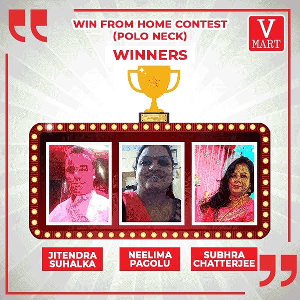 vmartretail's tweet photo. Congratulations to all the winners of V Mart βWin From Homeβ Polo Neck contest. Please inbox your details. The vouchers will be shared after lockdown via direct message. #WinFromHome #Puzzle #Covid19 #HomeContest https://t.co/qemPKdzN68