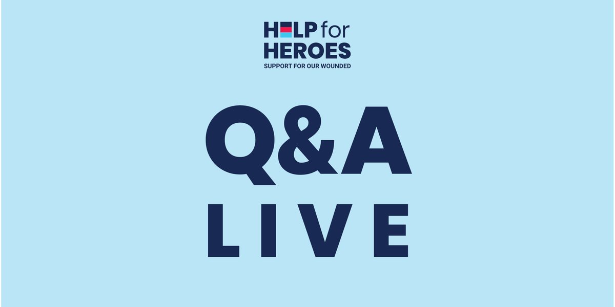 HelpforHeroes's tweet photo. Join our #HelpforHeroesHour 💬 at 11am 11/05/20 where Hannah Lawton, Sports Recovery Manager will be answering your questions on adaptive sport, the power of sport for veteran's recovery, &amp; what #TeamUK are up to as they plan for the rescheduled 2020 @InvictusGamesNL. https://t.co/QNHvUiATHe