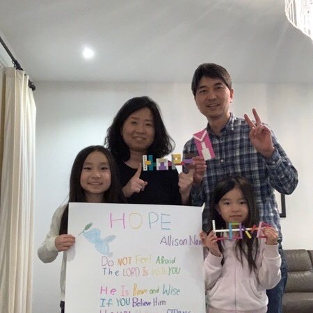 “Do not feel afraid, the Lord is with you. He is brave and wise. If you believe in Him, He will make you strong. He is kind and generous. If you ask for forgiveness, He will give you new life. So do not feel afraid, the Lord has come.”