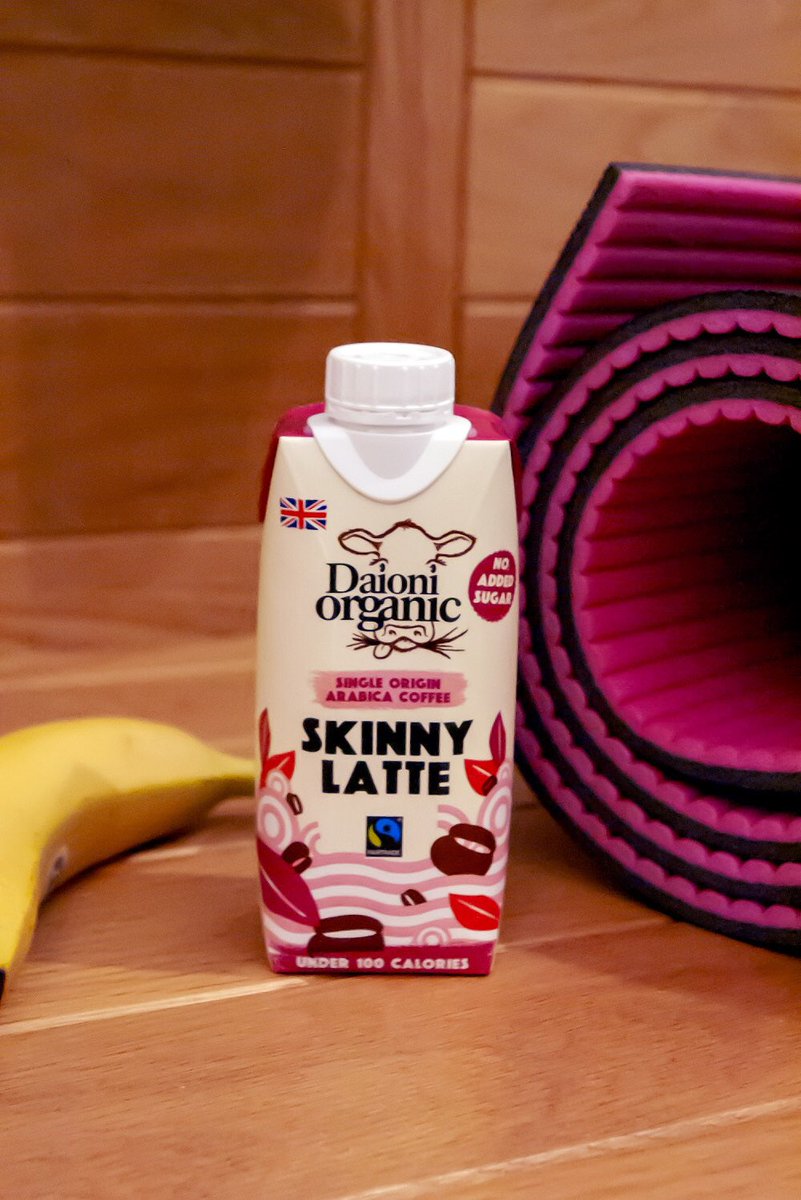 DaioniOrganic's tweet photo. Our Skinny Latte is a perfect guilt-free treat, containing under 100 calories! Enjoy ice cold before your home workout - anyone else loving the amount of free workouts online right now? 💪 Drop us a message to find out where you can get yours 🛒 #wellbeingwednesday #icedcoffee https://t.co/gX1GHdaQ1z
