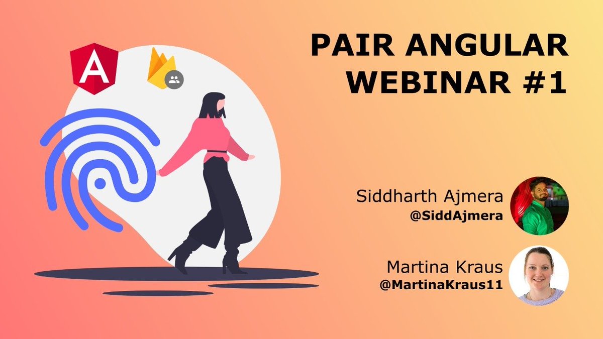 PairAngular's tweet image. Join us for a free live pair programming session. We'll implement Google Sign-In using #Firebase Auth in an #Angular App from scratch
📅 May 17
⌚8-9:30 PM AEST (GMT + 10)
🔗 bit.ly/PairAngularWeb…
#TypeScript #JavaScript #100DaysOfCode #WomenInTech #GDE #PairAngular