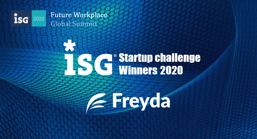 Dani_1aw's tweet photo. The team and I are delighted to have won this year's Startup Challenge at the Future of Work Global Summit 2020!
Thank you to @ISG_news for putting on such a fantastic event with a new, virtual platform.
#freyda #freeyourdata #automation #ai #fintech #womenintech https://t.co/p3vo1IWvHk