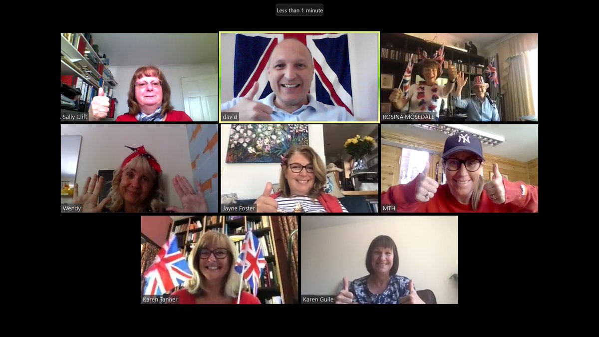 MCOCOevents's tweet photo. Great seeing everyone, catching up on our weekly virtual meeting.

@Choicelocations @InLocoEvents @EventWorksLtd @EasyTigerEvents @SovereignEvents @UniqueVenueFind @PandoraEvents7 @eventsbykt @karen_tobookLtd 

#mcoco #sticktogether #VEDayAtHome #celebrations https://t.co/WfaPM60mXo